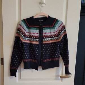 J. Crew Wool Blend Cardigan